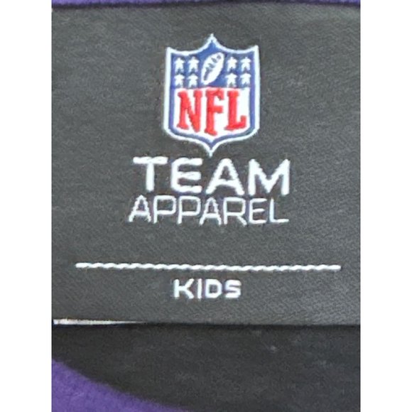 NFL Team Apparel for Kids 100% Cotton Black Baltimore Ravens Onsie For Infants S - Picture 3 of 5